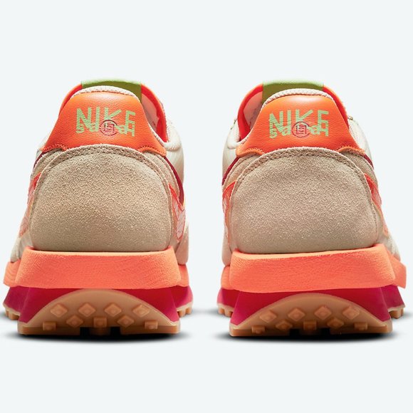 CLOT Clot x Sacai x Nike LDWaffle (orange) - Limited Edition - Picture 3 of 8